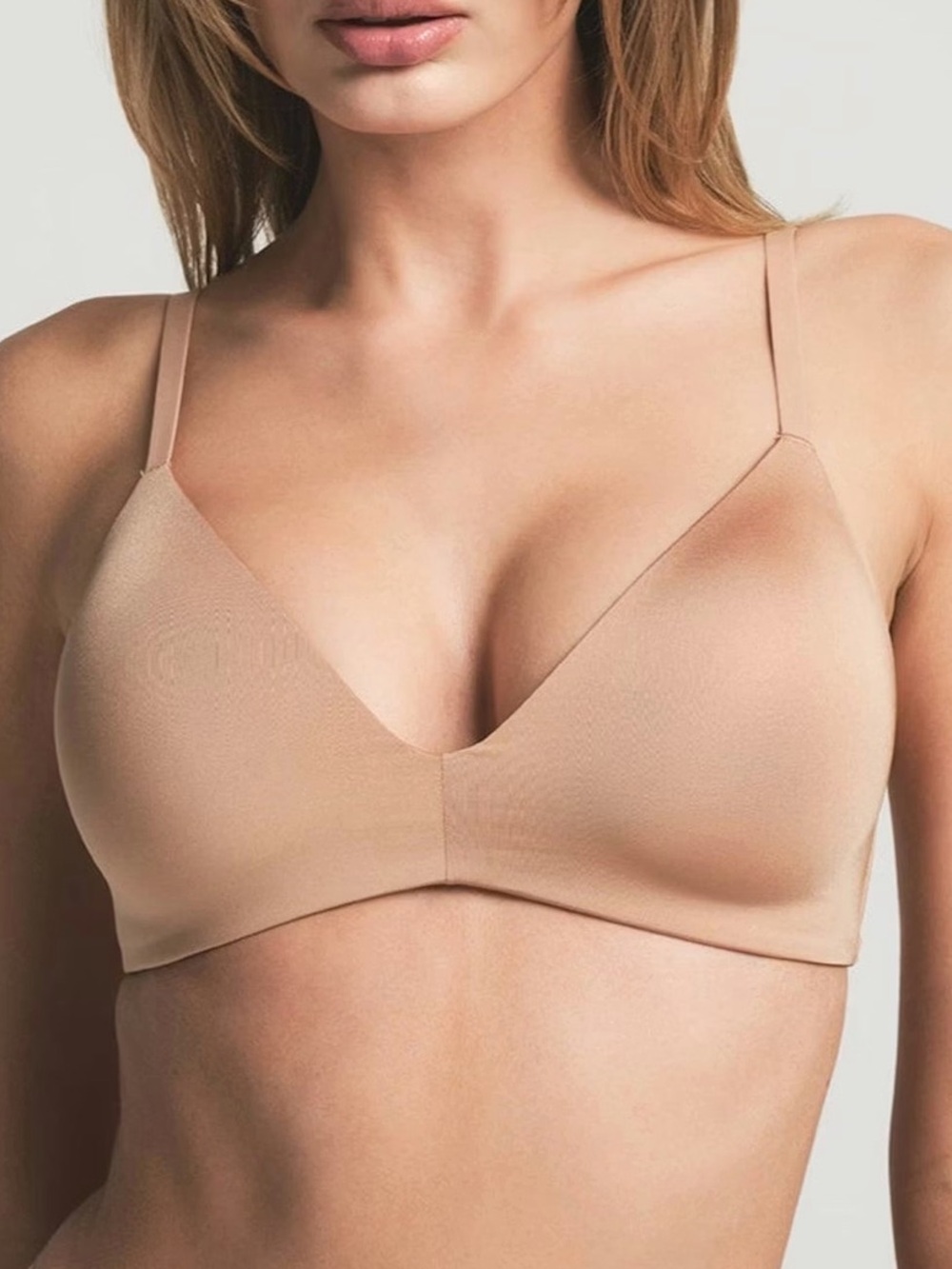 NEW Skims Lightly Lined Wireless Form Bra Mica NWT